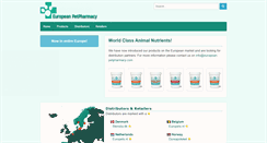 Desktop Screenshot of european-petpharmacy.com